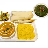 Double Curry Set (2種類のカレーセット)（インドレストラン ニューカリカ 東中野店）