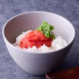 たっぷり明太子ご飯(北新地そば蕎斬)
