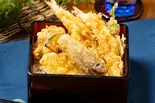 大本気天重 Super Serious Tempura Over Rice（山下本気うどん 大宮東口）