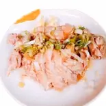 蒸し鶏のネギソース（ニーハオ）