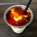 香ばしくとろける黄金の誘惑 濃厚カラメルと絹ごし豆腐の贅沢クリーミースムージー（お豆腐スムージー専門店 美的甘物）