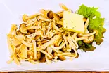 えのきとしめじのバター醤油炒め(餃子工房 ちびすけ 阿倍野橋店)