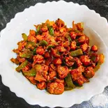 ソヤチリ Soyabean Chilli(SAMRAT DINING AND BAR)