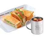 ハムトーストセット（コメダ珈琲店 浦安駅前店）