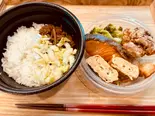 月の幕の内（おひると、おやつ）