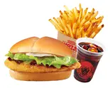 てりやきクリスピーチキンバーガーセット（ウェンディーズファーストキッチン 横浜パルナード）