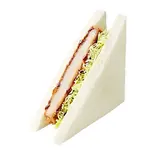 カツサンド〜コク旨八丁味噌だれ〜 Pork Cutlet Sandwich with Rich Hatcho Miso Sauce（カフェ・ベローチェ 博多駅筑紫口店）