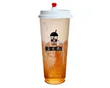岩塩チーズフォームアッサム紅茶(黒糖タピオカなし)Rock Salt Cheese Foam + Assam Black Tea (Without Brown Sugar Tapioca Pearls)（茶之恋 台湾タピオカ専門店）