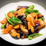 じゃが芋、ナス、ピーマン炒め（本格中華料理 永利 六本木店）