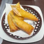 自家製カリカリエビ入り チーズスティック-芝士春卷2根（大福源）