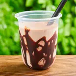 チョコバナナジュース（【自家製もっちりベーグル】ベーグルカフェZERO）
