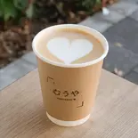 ホットバニララテ（むうや）