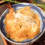 海老天カツ丼(天然海老天1本と豚カツ2ピース(そば處大野屋 元代々木町店)