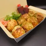 明石焼風たこ焼き 8個 8-Piece Akashi Grilled Takoyaki(【ふわとろたこ焼き】あずまや西横浜店)