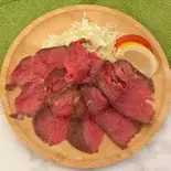 おつまみローストビーフ（オムライスキッチン Am's 平岸店）