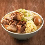 味玉肉マシらーめん（豚と脂。木場本店）