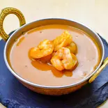 エビちゃん入りクリーミーカレー Prawn Masala(スパイスヘブン新宿)