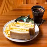 タマゴサンド+ドリンクセット（和みのひみつきち）