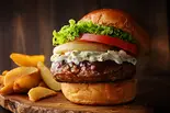 とろけるテリヤキラバー【TERIYAKI LOVER】（バーガーズカフェグリル フクヨシ 墨田）