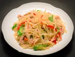 青唐辛子とじゃが芋千切り炒め（永利 池袋西口店）