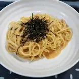 明太クリームパスタ 丸麺（ちこっと）