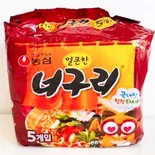 [農心]ノグリラーメン 辛口5P（韓ビニ 足立店）