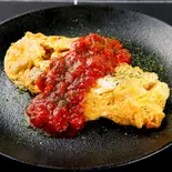 ポテトチキンオムレツ(からあげとオムライス 西新宿nano)