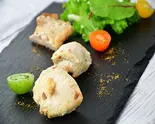 マイルドチキンBBQ(3こ入り) Chicken Malai Kabab 3pcs（インド料理マハラジャ ボンベイカフェ晴海店）