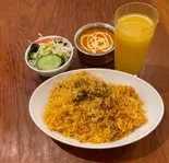 ビリヤニセット/Biryani Set（MANAKAMANA 千鳥橋店）