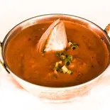 マトンゴスカレー Mutton Ghose curry (ナン又ライス付きwith naan or rice)（本格インド料理 マンディル）