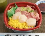 ホタテネギトロ丼(海鮮丼専門店 丼丸 立花店)