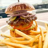 クラシックバーガー（BEARD-AMERICAN ROOFTOP）