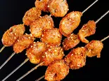 烤牛鞭(10本)/焼き牛ペニス串(10本)（庄稼院）