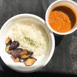 スパイシー焼チーズカレー茄子トッピング（辛宿）
