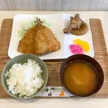 アジフライ定食（和楽）