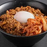 背徳感のキムチすたみな丼（圧倒的背徳感 スタミナRush 福岡原店）
