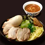 魚介豚骨【辛みそ・チャーシュー】つけ麺(大盛)【味玉】≪2928≫（デリズ京急鶴見店）