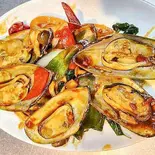 ムール貝炒め Stir-Fried Mussels（アジアンダイニング ダリマ 船橋店）
