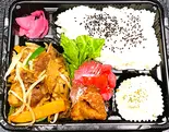 牛肉と野菜の焼き肉風弁当（餃子工房 ちびすけ 東心斎橋店）