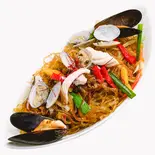海鮮チャプチェ（韓国家庭料理ジャンモ 津田沼店）