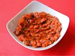刻み野菜のスパイシーディップ  Spicy Vegetable Dip（kebab chef）