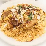 シーフードビリヤニ・ライタセット(Seafood Biryani・Raita Set)（インドレストラン＆バー ディヤ）