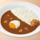 おんたまカレー Pork Curry Rice w/ Soft-Boiled Egg(すき家 福岡舞鶴店)