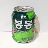 ぶどうジュース(봉봉 ボンボン)（冷麺とチヂミの店 면면(ミョンミョン)）