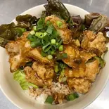 油淋鶏丼(屯舍 麻辣湯)