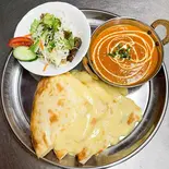ミニチーズナンランチ Mini Cheese Naan Lunch(エス タージマハル エベレスト 尼崎店)