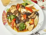 アワビとナマコ煮込（台湾菜館 弘城）