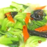 チンゲン菜炒め(けいぐん飯店)