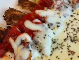 ピザ風餃子（今宵の月のように）