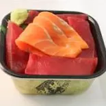 まぐろサーモン丼（海の彩り 丼丸 永福店）